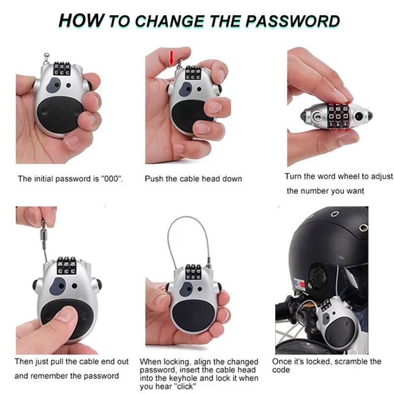 S - Anti-theft Telescopic Wire Lock