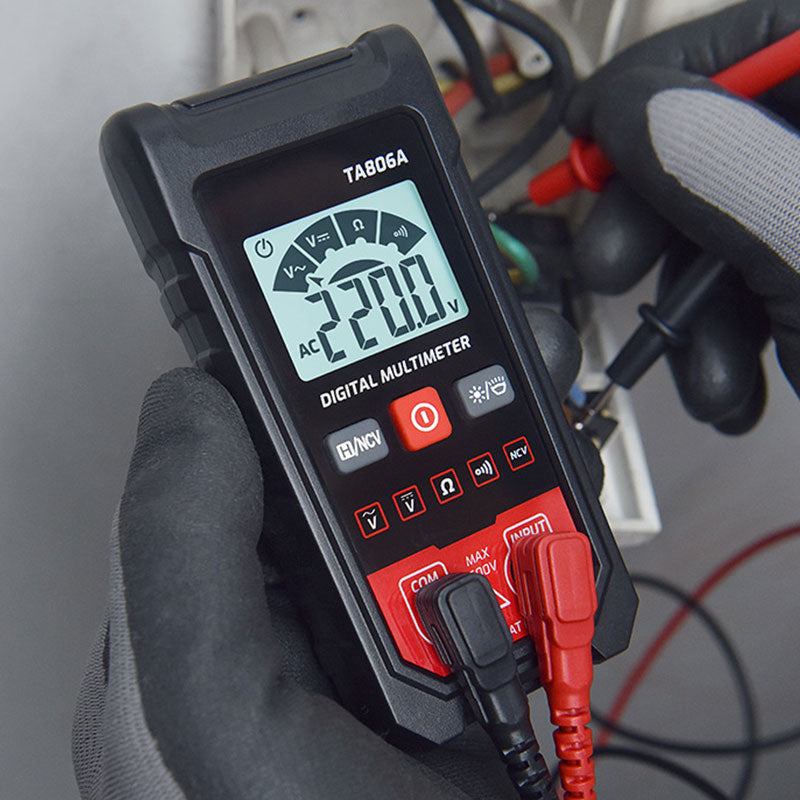 Compact Digital Multimeter Tester With Auto Recognition（ ）