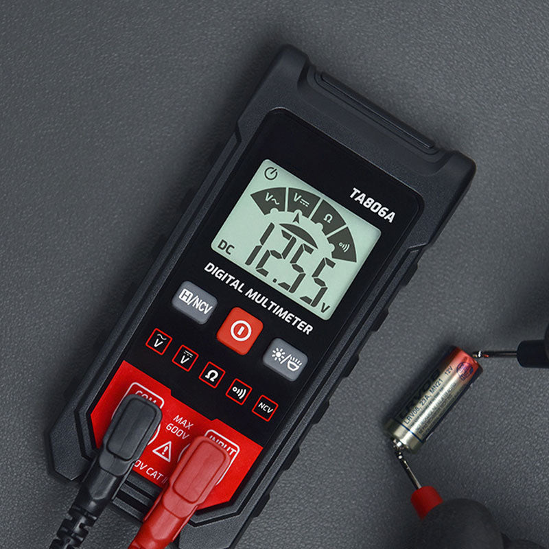 Compact Digital Multimeter Tester With Auto Recognition（ ）