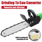 Half price today Ends soon Angle Grinder Converted Electric Chainsaw Kit