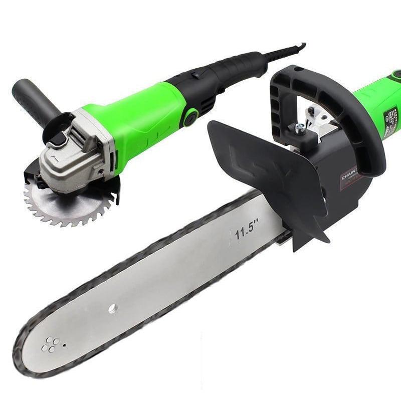 Half price today Ends soon Angle Grinder Converted Electric Chainsaw Kit