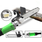 Half price today Ends soon Angle Grinder Converted Electric Chainsaw Kit