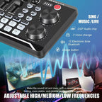Live Streaming Audio Set with Microphone