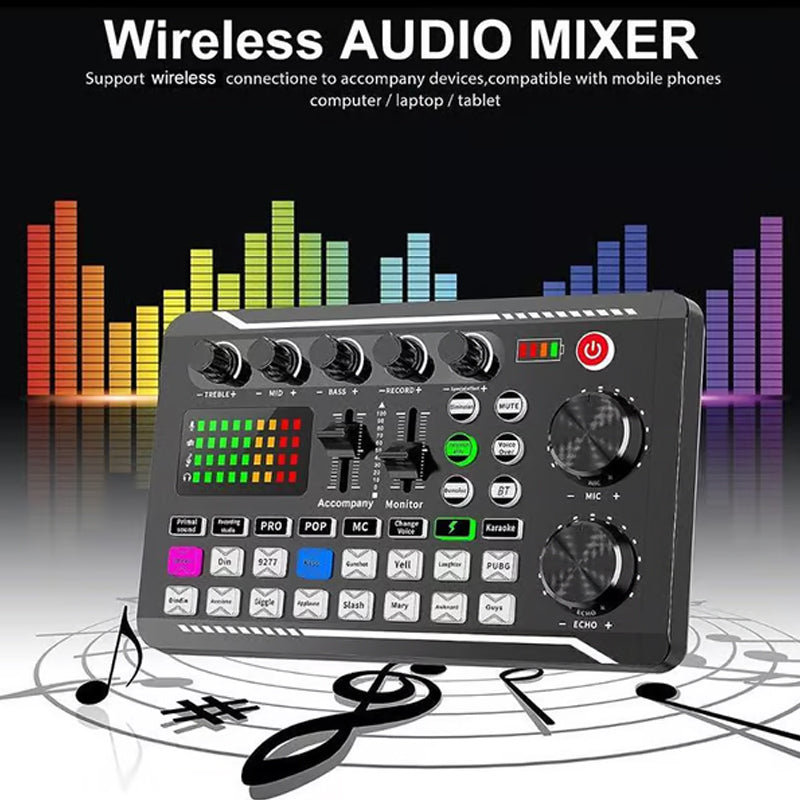 Live Streaming Audio Set with Microphone