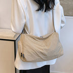 Retro Large Capacity Adjustable Shoulder Crossbody Bag