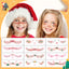 Early Christmas - 12 Sheets Christmas Temporary Face Tattoos for Kids