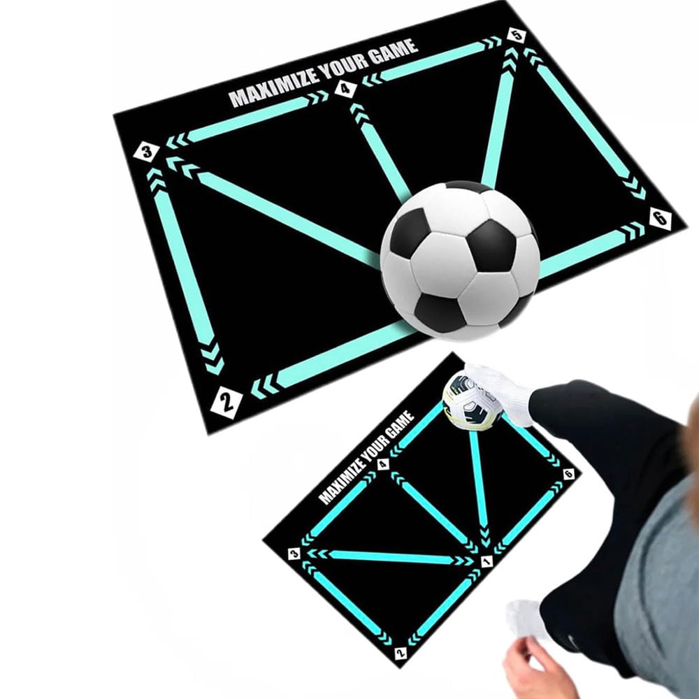 Of Promotion: - Soccer Training Mat for all levels, non-slip and silent