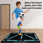 Of Promotion: - Soccer Training Mat for all levels, non-slip and silent