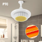 PTC Ceramic Heater Fan Light for Bathroom