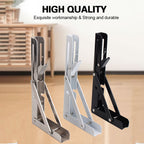 Fold in a Second, Declutter Instantly! Multi-use Bracket for a Tidy Kitchen/Study