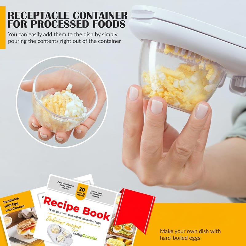 50% 0FF Multifunctional 3-in-1 Egg Slicer