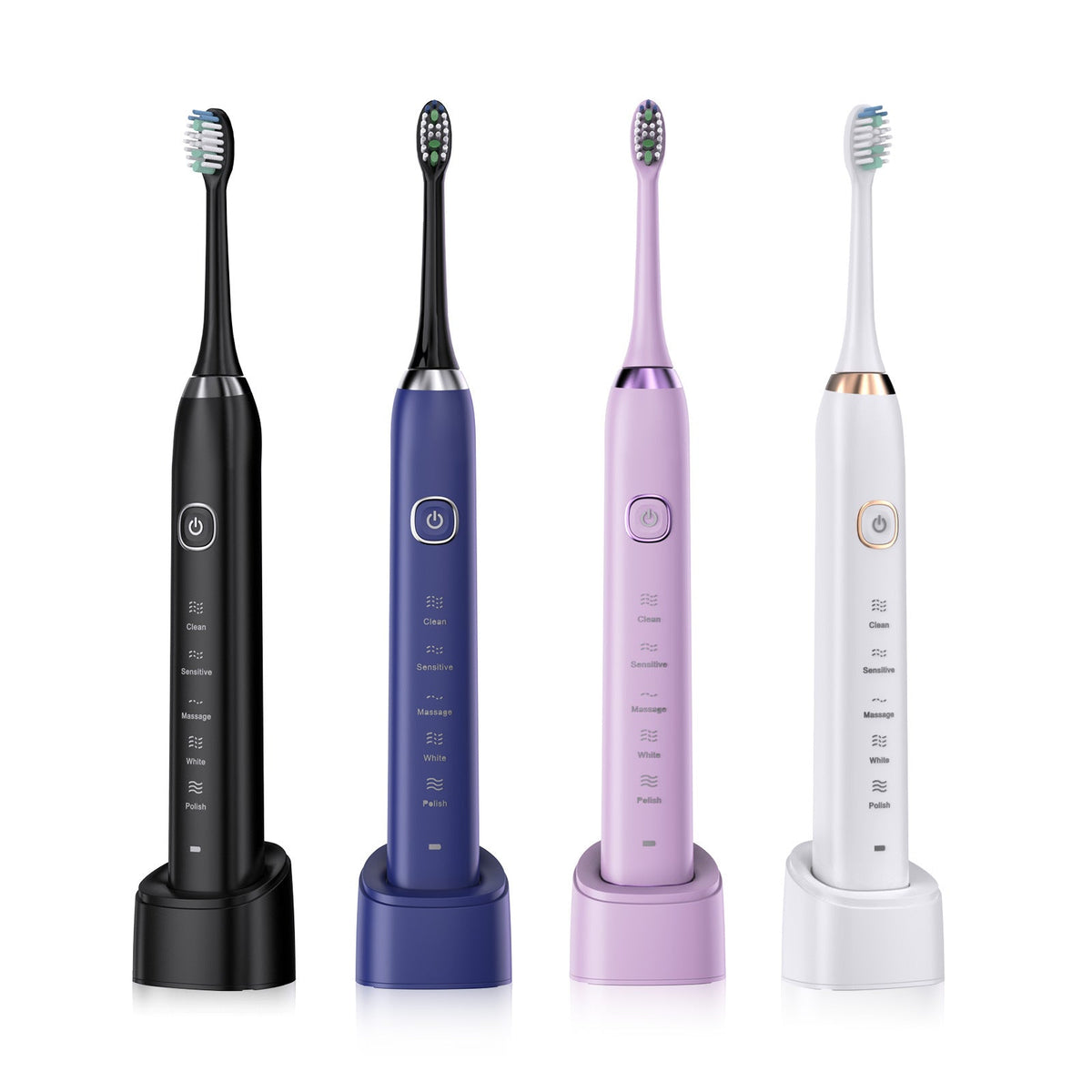 Sonic Electric Toothbrush Set with Soft Bristles （ Enjoy for a ）