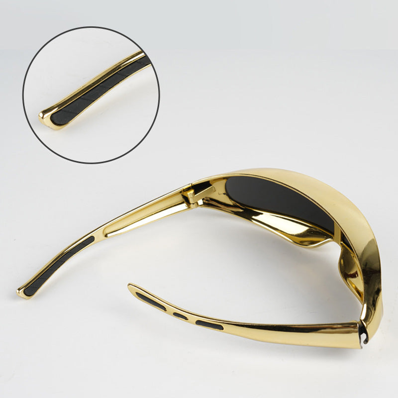 Hot New Products Protective One-Piece Mirror Welding Goggles