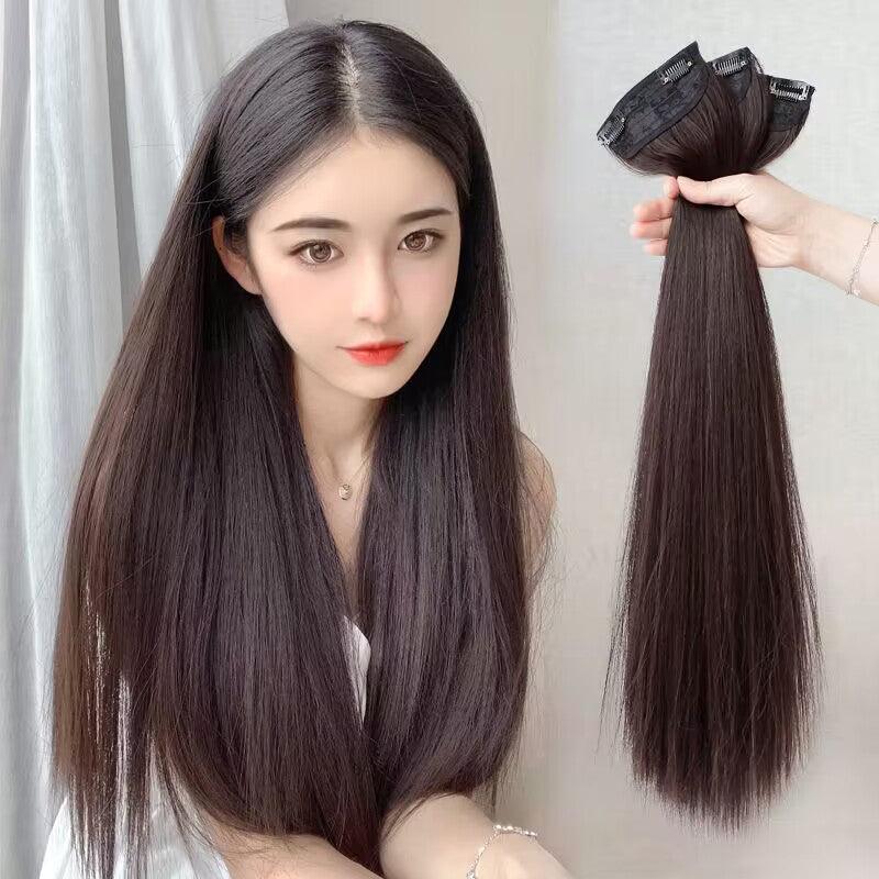 Xmas Specials Clip in U-Shaped Hair Extension Hairpiece for Women