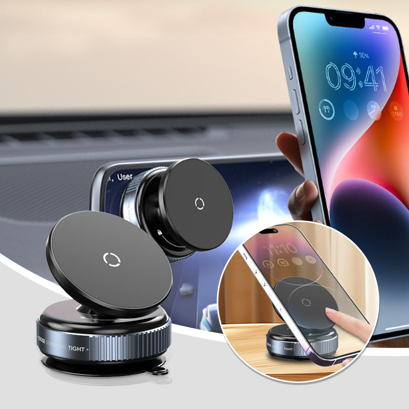 Offers-360° Rotating Vacuum Suction Phone Holder