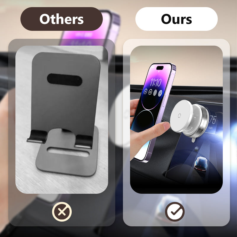 Offers-360° Rotating Vacuum Suction Phone Holder