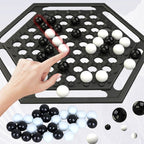 Black and White Intellectual Chess Board Game Set