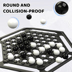 Black and White Intellectual Chess Board Game Set