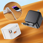 Xmas Sale PD 20W Fast Charger with Retractable Cable