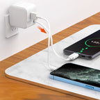Xmas Sale PD 20W Fast Charger with Retractable Cable
