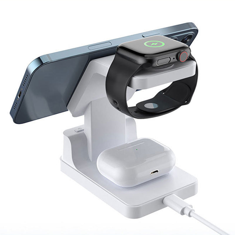 Multi-Function Magnetic Charger with Clock Display