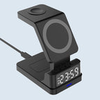 Multi-Function Magnetic Charger with Clock Display