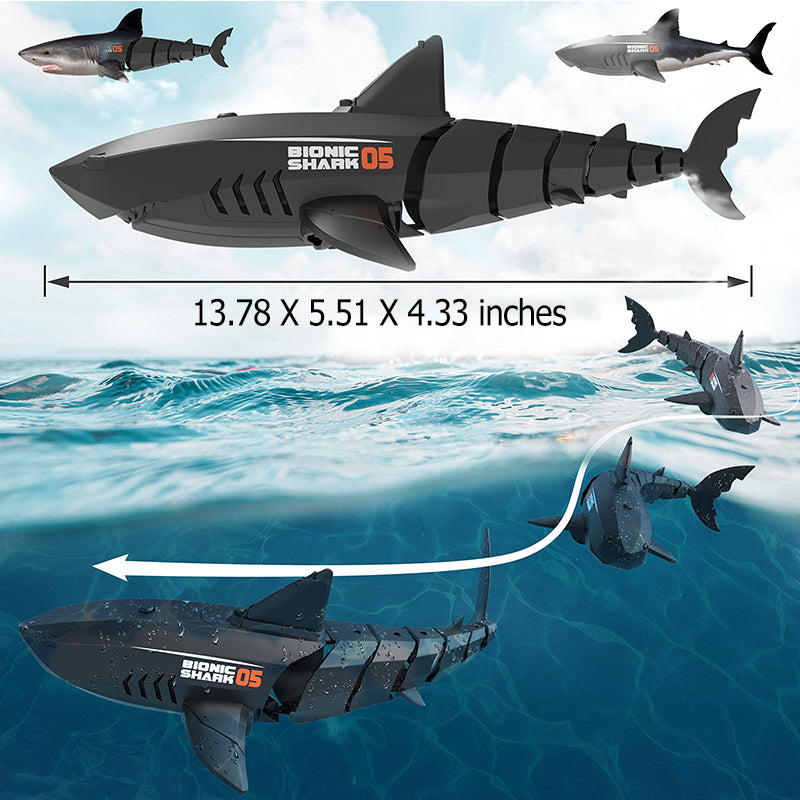 2.4G wireless control of underwater shark camera drone（ ）