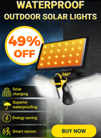 Winter Specials Waterproof Outdoor Solar Lights with Motion Sensor
