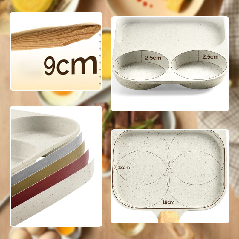 3-In-1 Split Non-Stick Pan