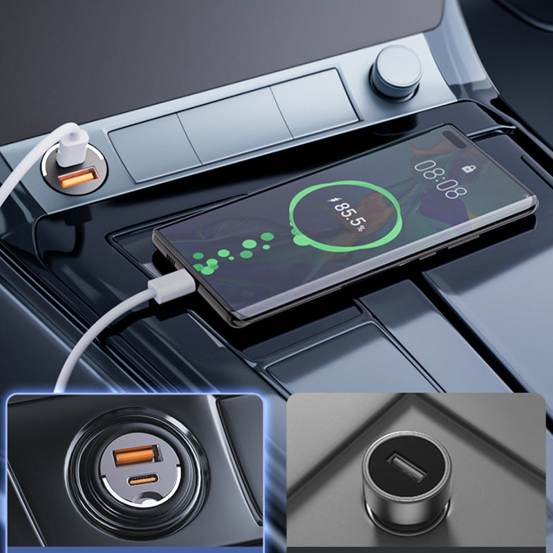 Ultra-Fast Car Charger - Dual-Port PD & QC Fast Charging | - Save More When You Buy More