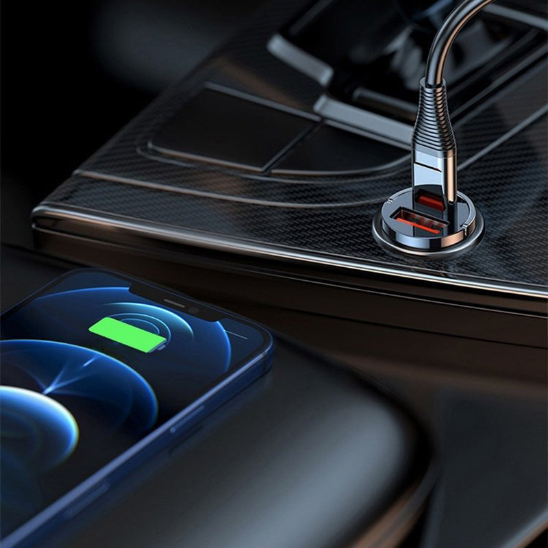 Ultra-Fast Car Charger - Dual-Port PD & QC Fast Charging | - Save More When You Buy More