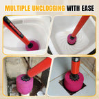 Heavy-Duty Toilet Plunger – Powerful Suction, Anti-Splash Design, Durable & Easy to Store