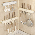 Suction Cup Kitchen Utensil Wall Hanging Rack