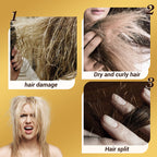 Glowing natural beauty with 100% pure Batana oil - silky smooth hair with a healthy shine