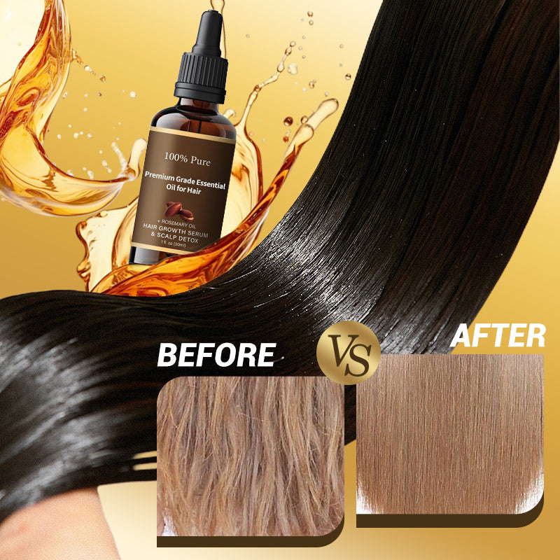Glowing natural beauty with 100% pure Batana oil - silky smooth hair with a healthy shine