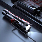 LED Strong Light Retractable Flashlight - Ultra-Bright & Compact + Free USB Charging Cable