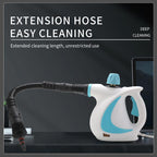 Chemical-Free Natural Steam Cleaner - 1050 Watts for Grout, Upholstery and Tile