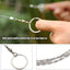 Survival Gear Stainless Steel Wire Saw – Durable & Portable