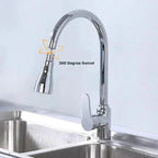 360 degree rotating high-pressure tap + adapter