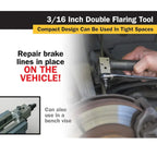 Up to ! Universal Brake Line Flaring Tool Kit for Vehicles