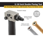 Up to ! Universal Brake Line Flaring Tool Kit for Vehicles