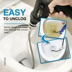 Limited Sale Electric drain cleaning spring succeeds