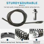 Limited Sale Electric drain cleaning spring succeeds