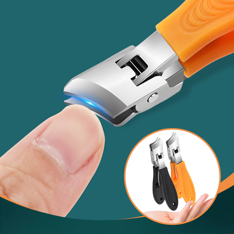 New Hot Selling Wide Jaw Opening Anti-Splash Slanted Nail Clipper
