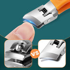 New Hot Selling Wide Jaw Opening Anti-Splash Slanted Nail Clipper