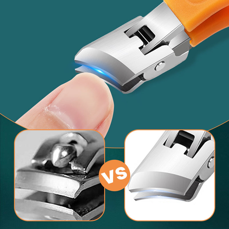 New Hot Selling Wide Jaw Opening Anti-Splash Slanted Nail Clipper
