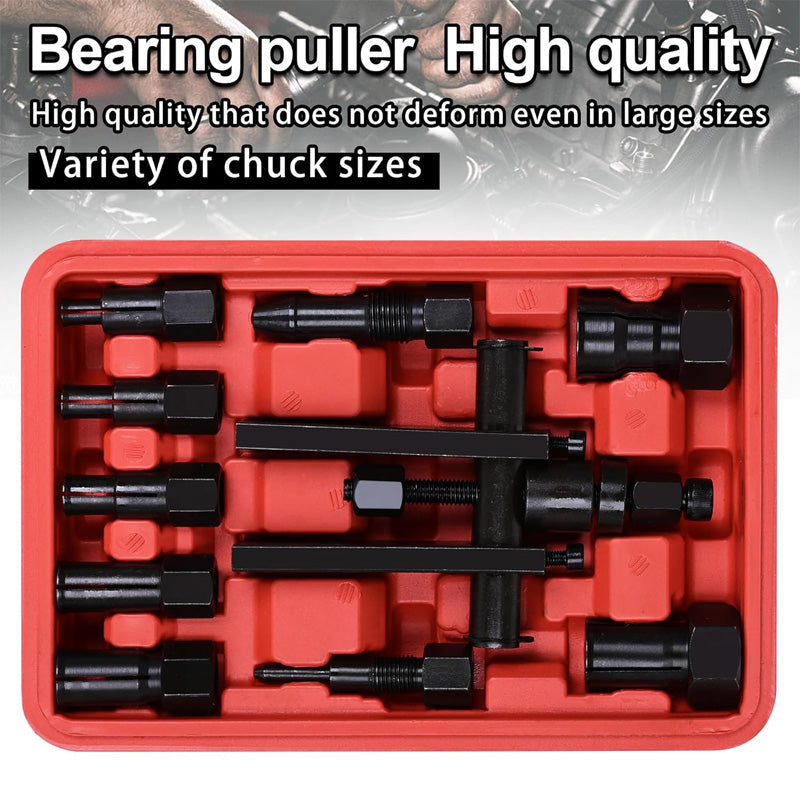 10 PCS Motorcycle Bearing Puller Tool Kit（ ）