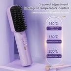 Portable Hair Straightener Styling Comb