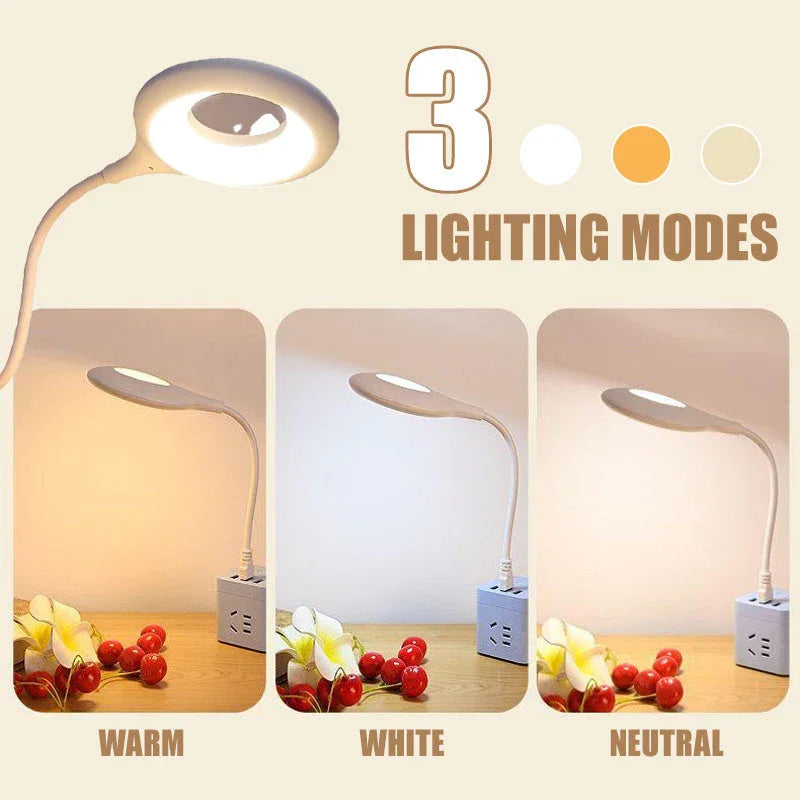 High-tech voice-activated USB LED lamp