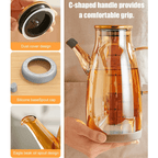Leak-Proof Oil Dispenser Bottle with Drip-Free Spout – No Mess, Just Precision